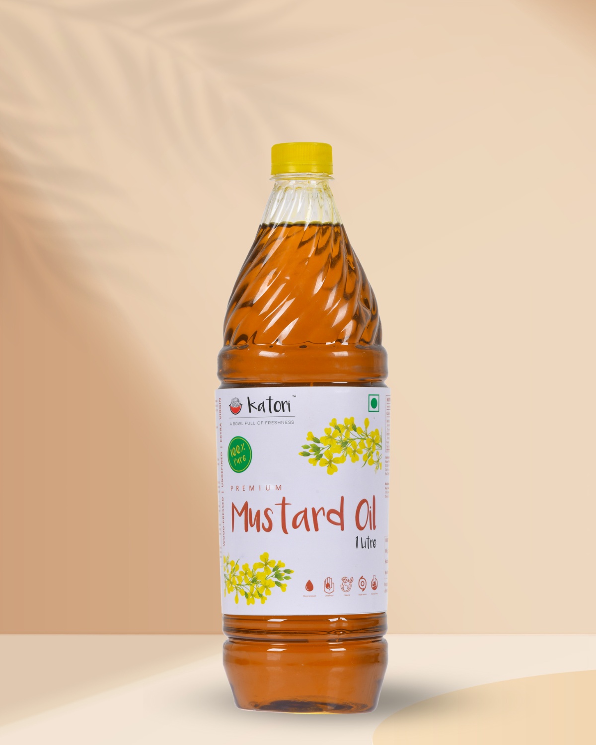 Katori Normal Mustard Oil | Plastic Bottle
