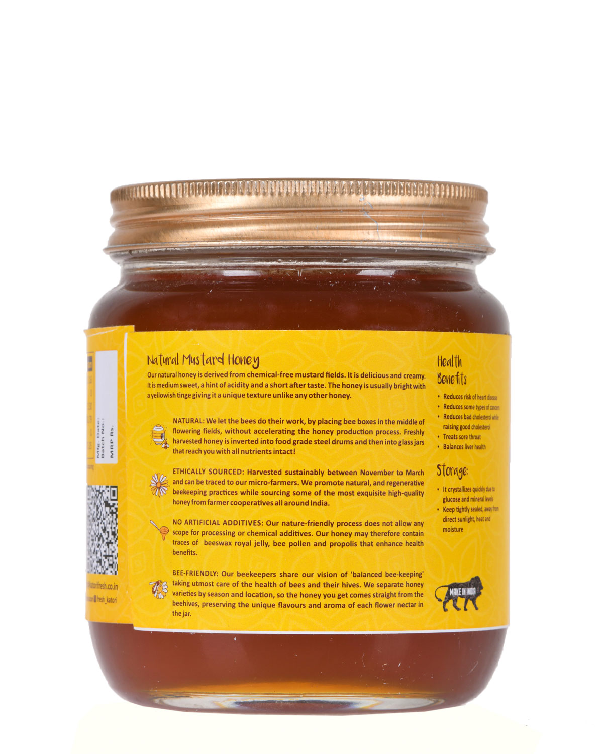 Fields of Natural Honey - Food Grade Beeswax