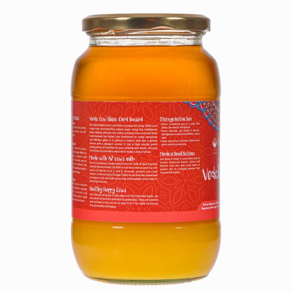 Katori Traditional Hand Churned Bilona A2 Vedic Ghee | Glass Bottle